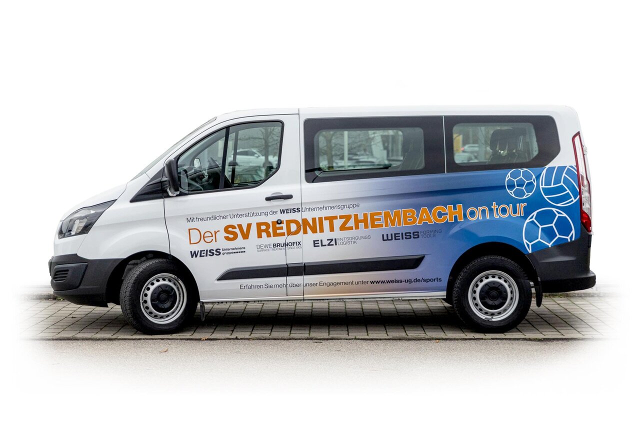 Vereinsbus Eine Spende für den SV Rednitzhembach
