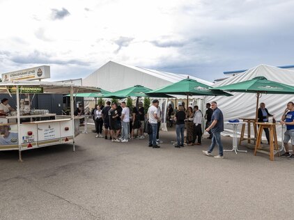 Sommerfest Auch nett im Außenbereich