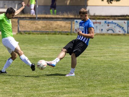 Spielszene Voller Einsatz